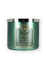 3-knotová vonná svíčka AUTUMN WOODS 411 g