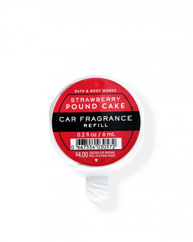Car Fragrance - Refill STRAWBERRY POUND CAKE 6 ml