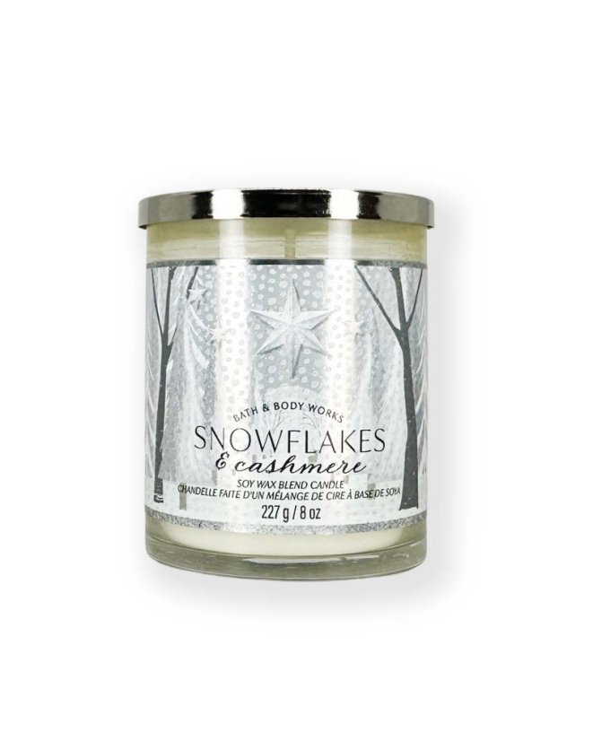 Gyertya SNOWFLAKES & CASHMERE 227 g