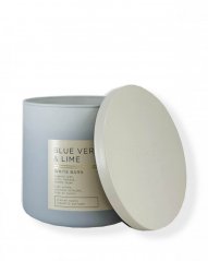 3-wick Candle BLUE VERBENA & LIME 411 g