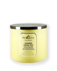 3-knotová vonná svíčka SUGARED LEMON ZEST 411 g