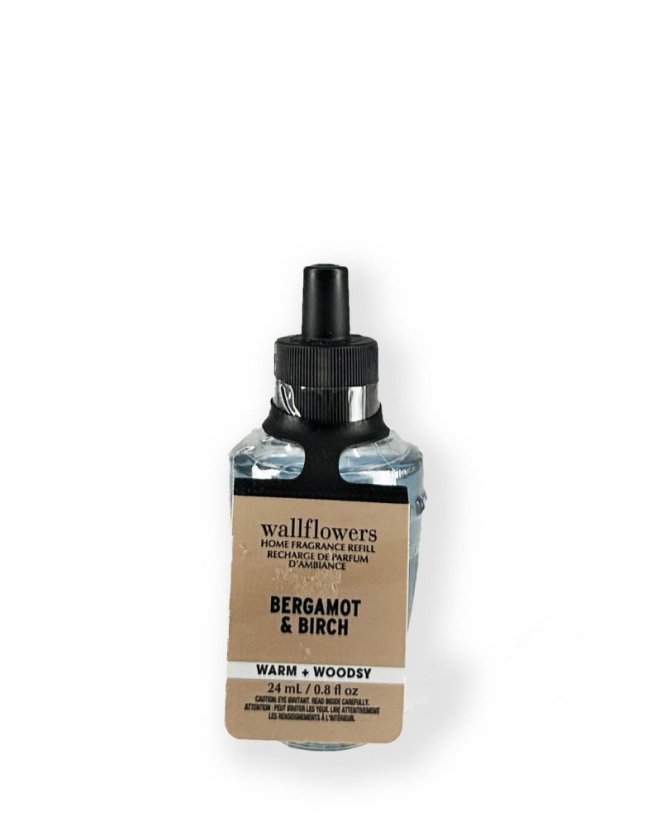 Vôňa do zásuvky Wallflowers - náplň BERGAMOT & BIRCH 24 ml
