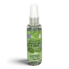 Antibakteriální sprej na ruce WHITE TEA & SAGE 29 ml