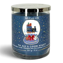 Świeca zapachowa 1-knotowa premium TO ALL A GOOD NIGHT 227 g