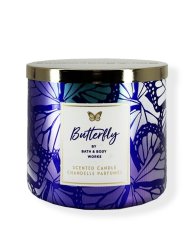3-wick Candle BUTTERFLY 411 g