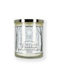 1-Docht Duftkerze SNOWFLAKES & CASHMERE 227 g