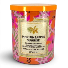 Świeca zapachowa 1-knotowa premium PINK PINEAPPLE SUNRISE 227 g