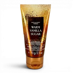 Mini tělový krém WARM VANILLA SUGAR 70 g