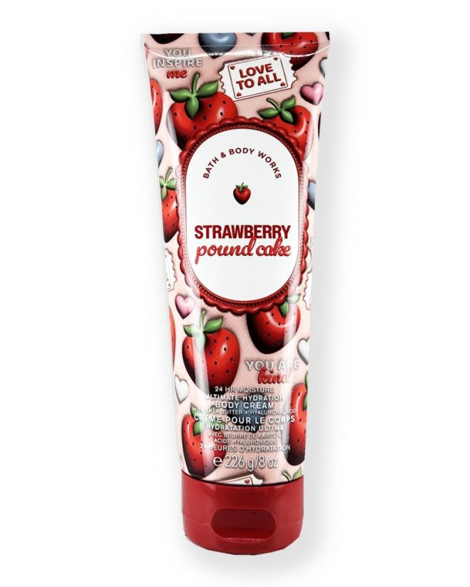 Body Cream STRAWBERRY POUND CAKE 226 g