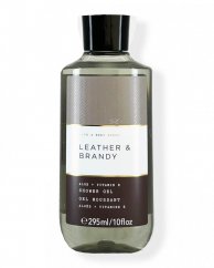 Pánský sprchový gel LEATHER & BRANDY 295 ml