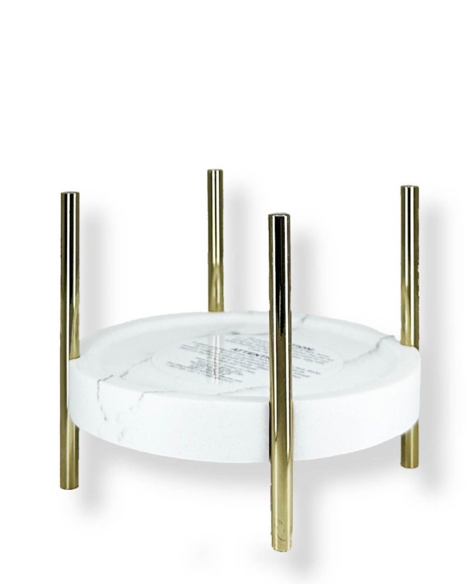 3-wick Candle Holder MARBLE