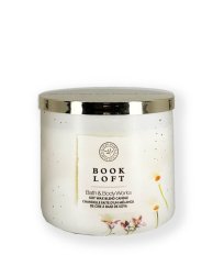 3-wick Candle BOOK LOFT 411 g
