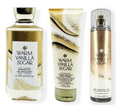 WARM VANILLA SUGAR szett – 3 db
