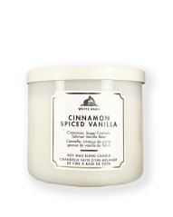3-knotová vonná svíčka CINNAMON SPICED VANILLA 411 g