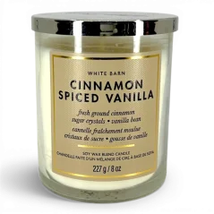 Świeca zapachowa 1-knotowa premium CINNAMON SPICED VANILLA 227 g
