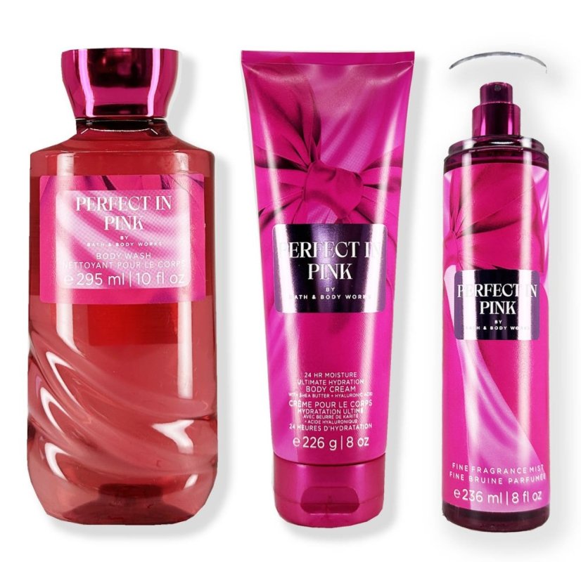 Set of PERFECT IN PINK pcs