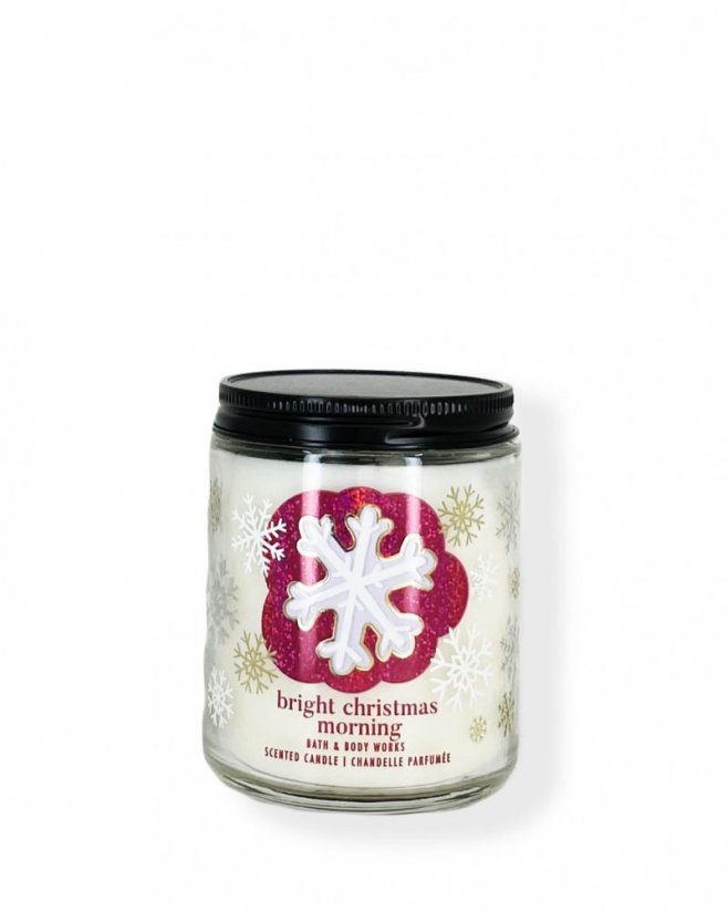 Single Wick Candle BRIGHT CHRISTMAS MORNING 198 g