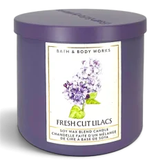 3-kanócos gyertya FRESH CUT LILACS 411 g
