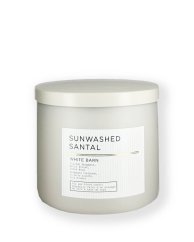 3-wick Candle SUNWASHED SANTAL 411 g