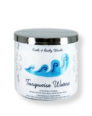 3-wick Candle TURQUOISE WATERS 411 g