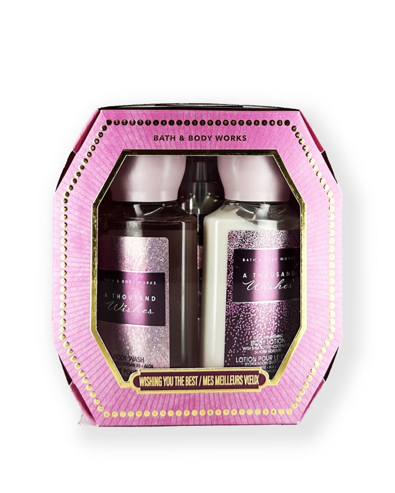 【A Thousand Wishes】Bath&bodyworks 3本セット Bath & Body Works Zestaw Bath&Body Works A Thousand Wishes 3