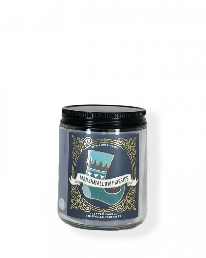 Single Wick Candle MARSHMALLOW FIRESIDE 198 g